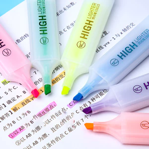 Bút highlight - đánh dấu dạ quang Dé lìI có 6 màu sắc lựa chọn