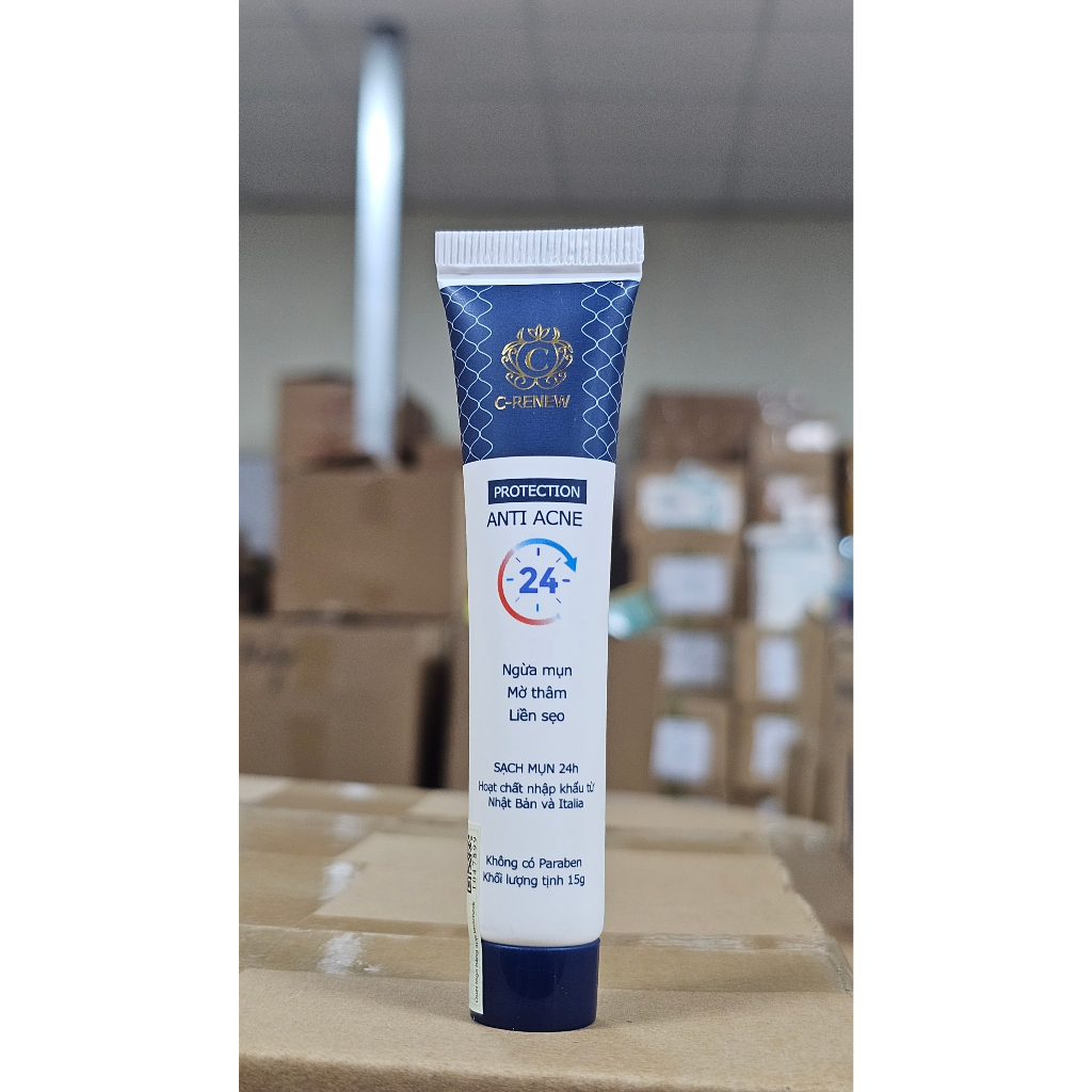 Kem Ngừa Mụn Anti Acne C-renew Fobe Hiệu Quả Nhanh Chóng N1 - Tuýp 15g