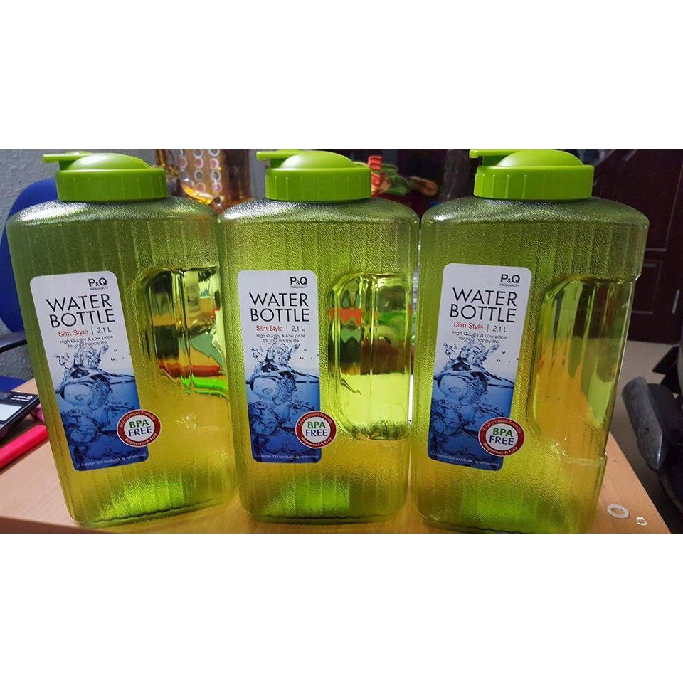 Bình đựng nước 2.1L Lock&Lock MÀU NGẪU NHIÊN - Lock&Lock Water Bottle P-00052 HAP736 (2.1L)