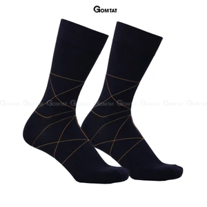 Tất vớ nam công sở đi giày tây cao cấp GOMTAT mẫu MIX06, chất liệu cotton mềm mại, hút ẩm thoáng khí -GOM-MIX06-1DOI