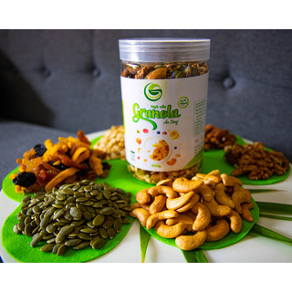 Ngũ cốc Granola G Food Ăn Sáng - 70% hạt 30% yến mạch