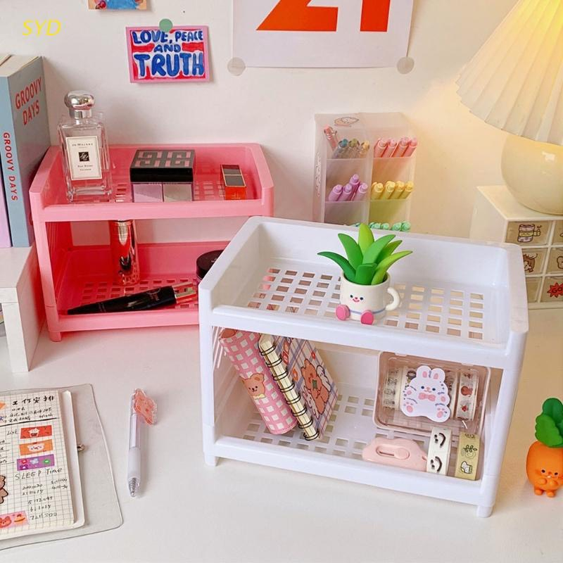 Kệ để đồ đa năng 2 tầng nhỏ gọn cực xinh, kệ mini 2 tầng | Shopee Việt Nam