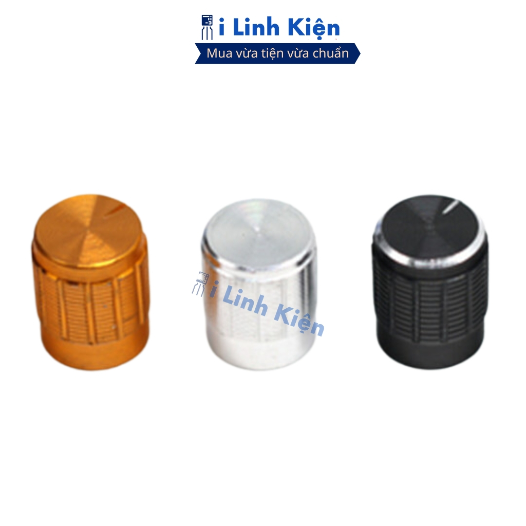 Núm vặn biến trở chiết áp nhôm nhiều màu chất lượng ilinhkien