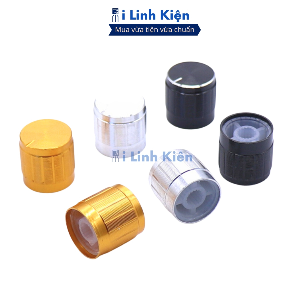 Núm vặn biến trở chiết áp nhôm nhiều màu chất lượng ilinhkien