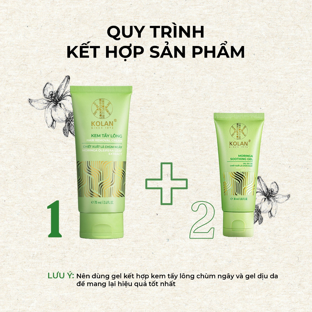 [Date 08/2026] Gel dịu da 30ml Chiết Xuất Chùm Ngây Lành Tính - KOLAN