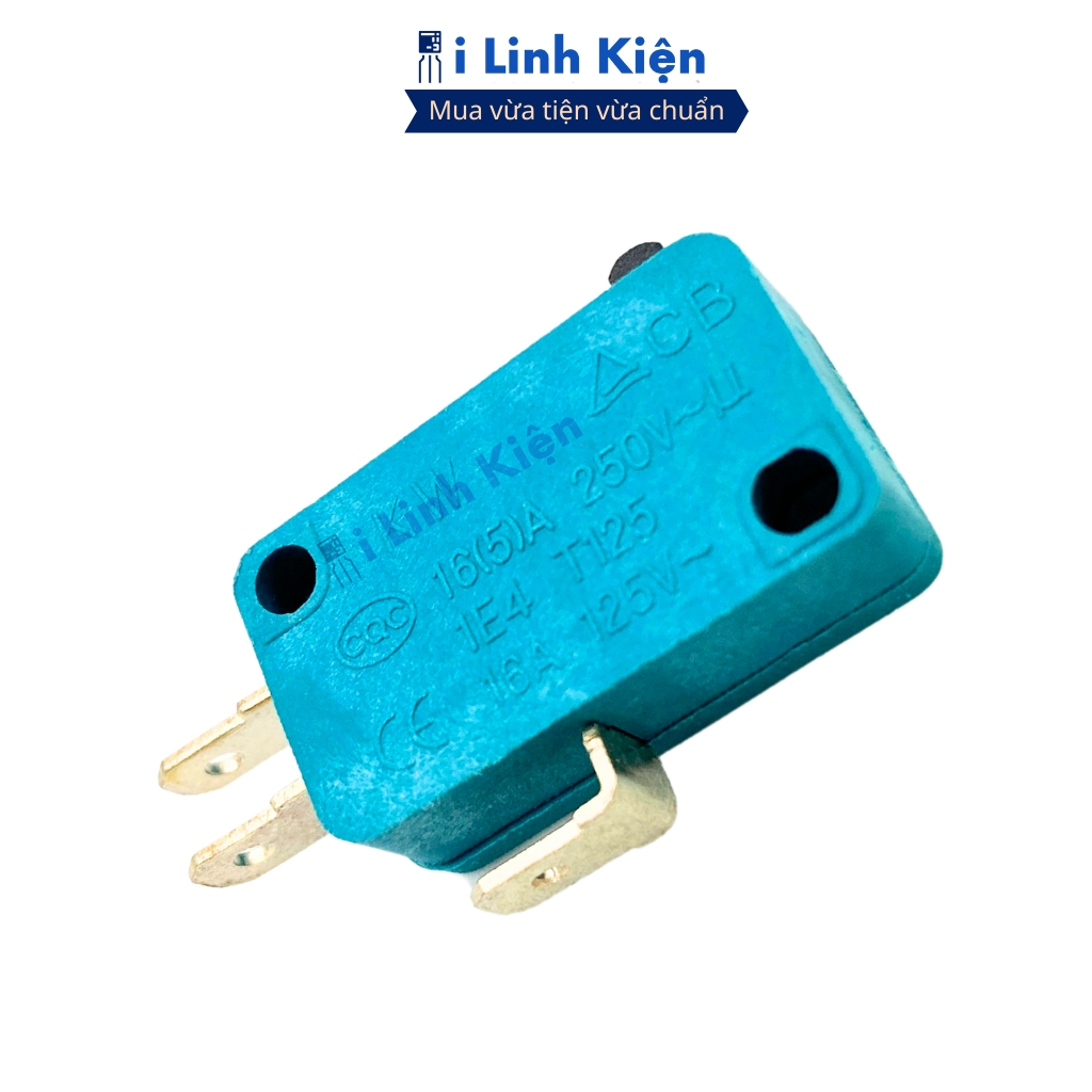 Công tắc hành trình, công tắc cửa lò vi sóng, nồi cơm điện 250V 16A màu xanh chất lượng cao ilinhkien.