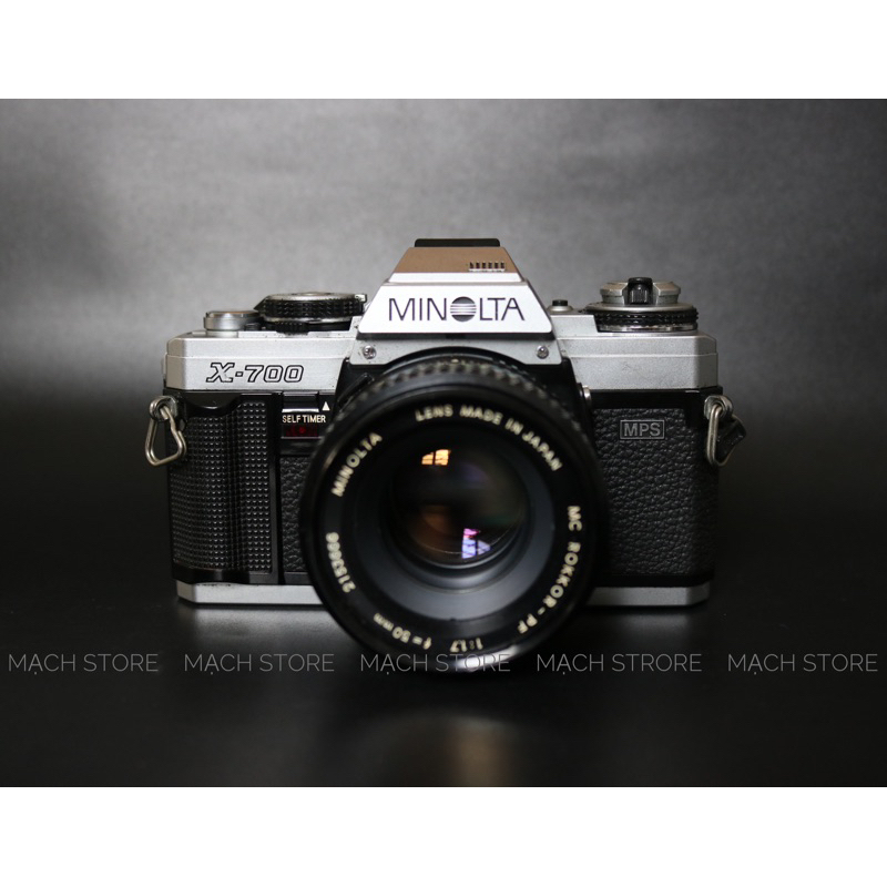 【動作OK】MINOLTA X-700 ROKKR 35-70mm 3.5 Minolta X-700 Film Camera with Rokkor 35-70mm f/3.5 Lens