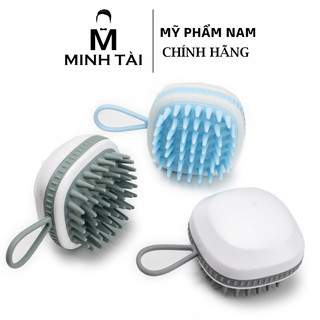 Lược gội đầu massage silicone hình vuông