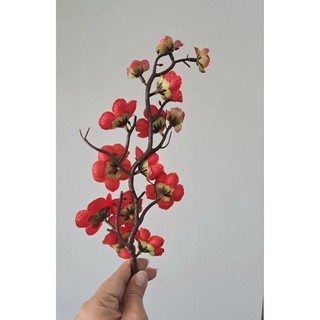 Cành đào trang trí ngày tết 30cm, hỏa tốc tp HCM