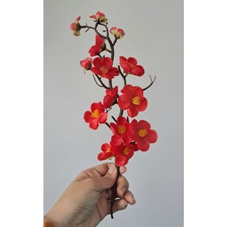 Cành đào trang trí ngày tết 30cm, hỏa tốc tp HCM
