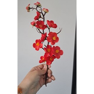 Cành đào trang trí ngày tết 30cm, hỏa tốc tp HCM
