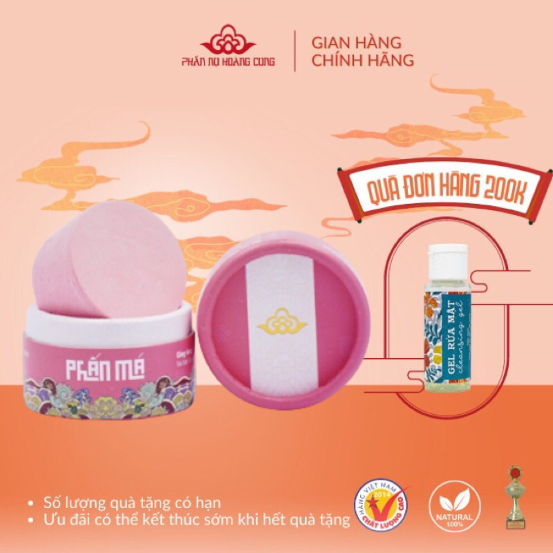 Ảnh Phấn Má Hồng Phấn Nụ Hoàng Cung 25g/hộp 1