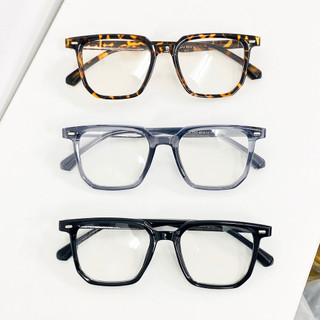 Gọng Kính Cận - Kính Mắt Vuông To Gọng Nhựa Unisex Chống Ánh Sáng Xanh Phong Cách Hàn Quốc ZN3660