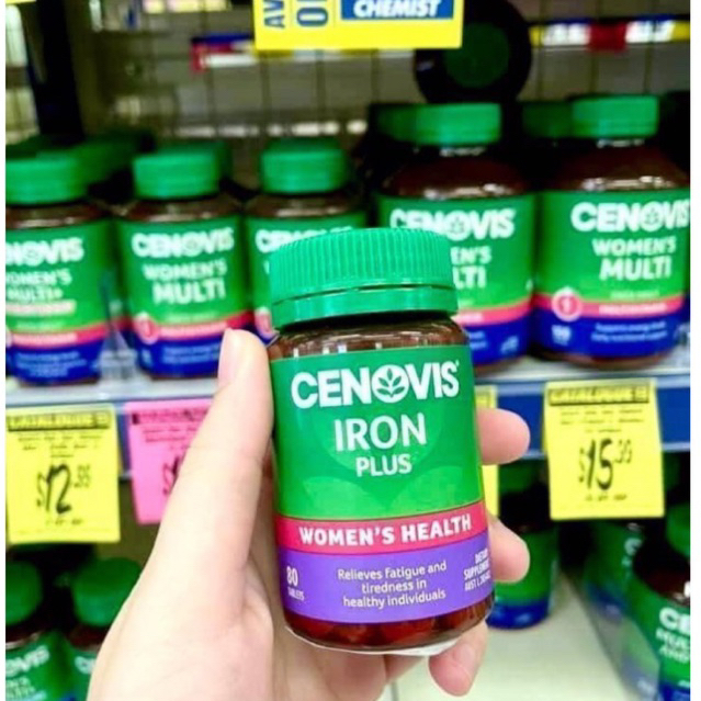 sắt Cenovis Iron Plus | Shopee Việt Nam