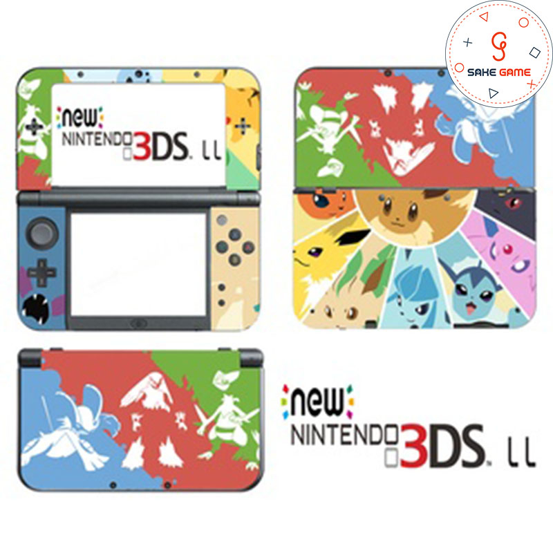 Miếng dán skin New 3DS XL skin New 3DS LL decal New 3DS XL decal New