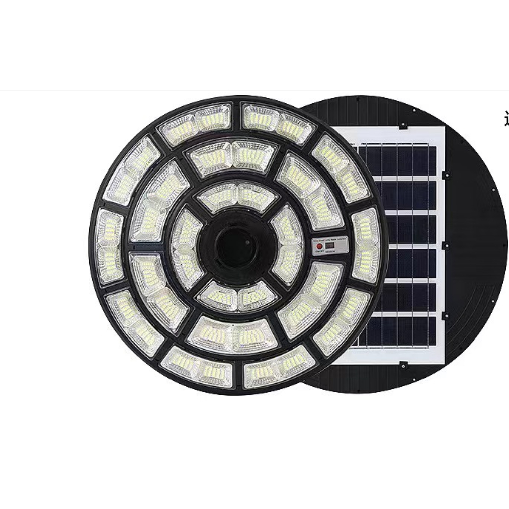 Đèn sân vườn đĩa bay UFO 1500w  năng lượng mặt trời 20 khoang  cảm biến ánh sáng - Bảo hành 2 năm