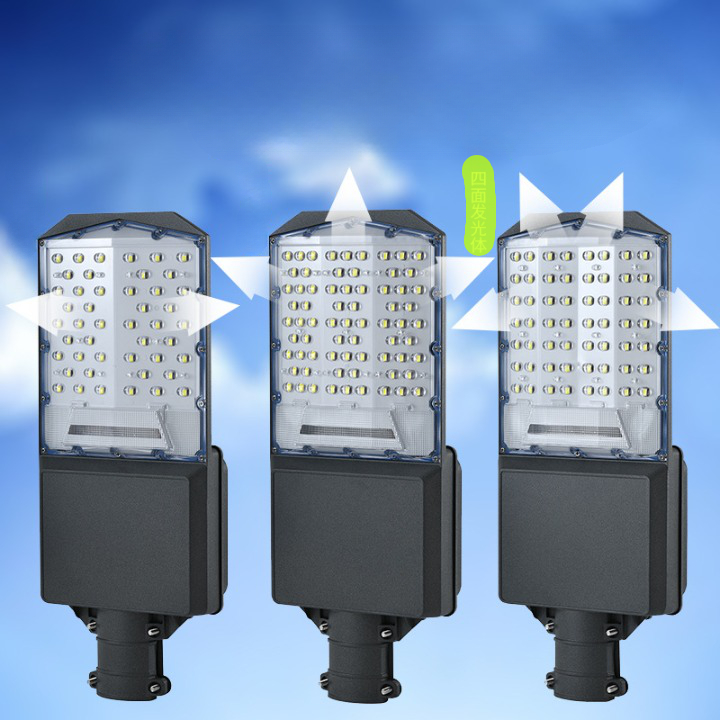 Đèn năng lượng mặt trời sân vườn 600W, Đèn đường bàn chải cao áp chống nước tốt