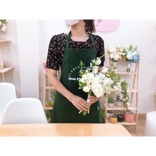Bó hoa cầm tay cô dâu( Hoa lụa cao cấp) CEVERIA