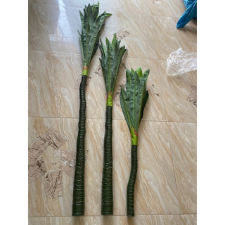 Bộ 3 cây Thiết Mộc Lan giả cao 1,8m - Cây decor giống thật