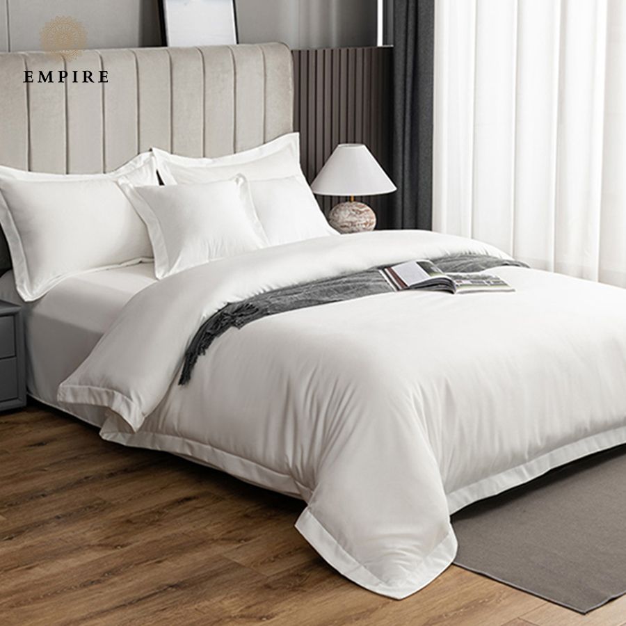 Bộ ga trải giường chuyên khách sạn villa EMPIRE cotton T400 Mát mịn chuẩn khách sạn 5 sao - EMPIRE | Bedding & Decor