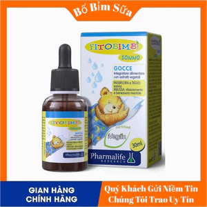 Siro Giúp Bé Ngủ Ngon FITOBIMBI SONNO Bổ Sung Vitamin { Mã 295 }