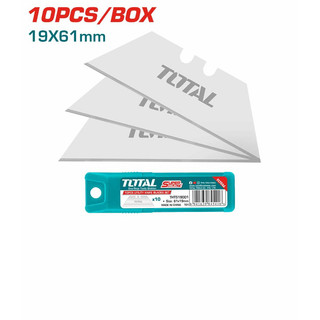 ĐỒ NGHỀ TOTAL Bộ 10 lưỡi dao tiện dụng 61X19MM THT519001