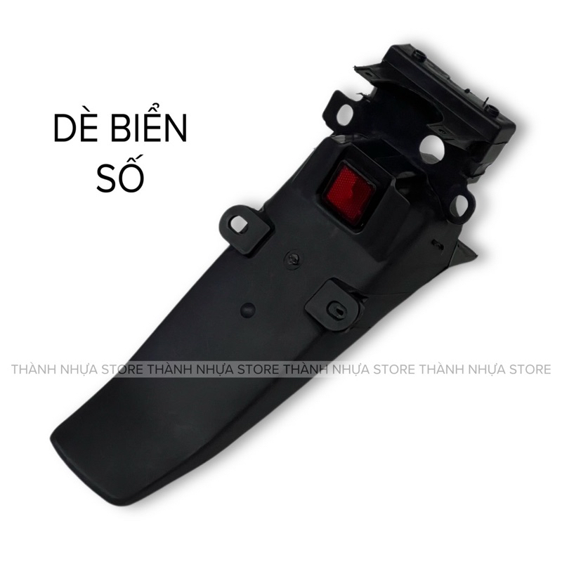 Dàn áo Wave nhỏ/Thái 110/Alpha/Zx - 3 món nhựa nhám