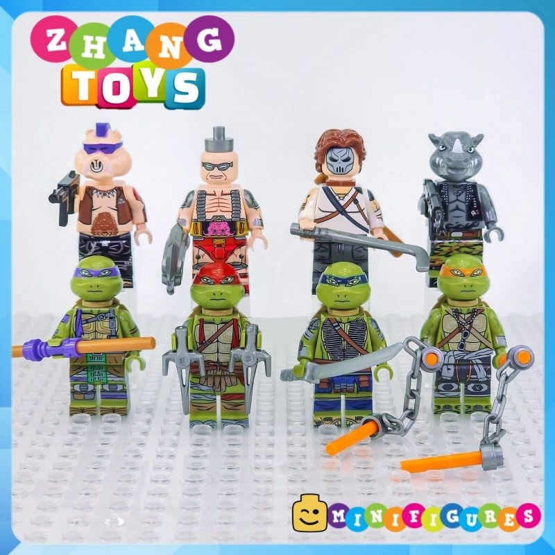 Teenage Mutant Ninja Turtles Custom minifigures – Veux Toys Shop