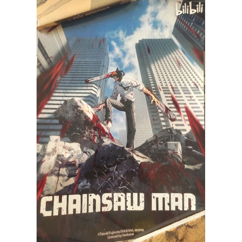 Poster Chainsaw Man Bilibili Shopee Việt Nam