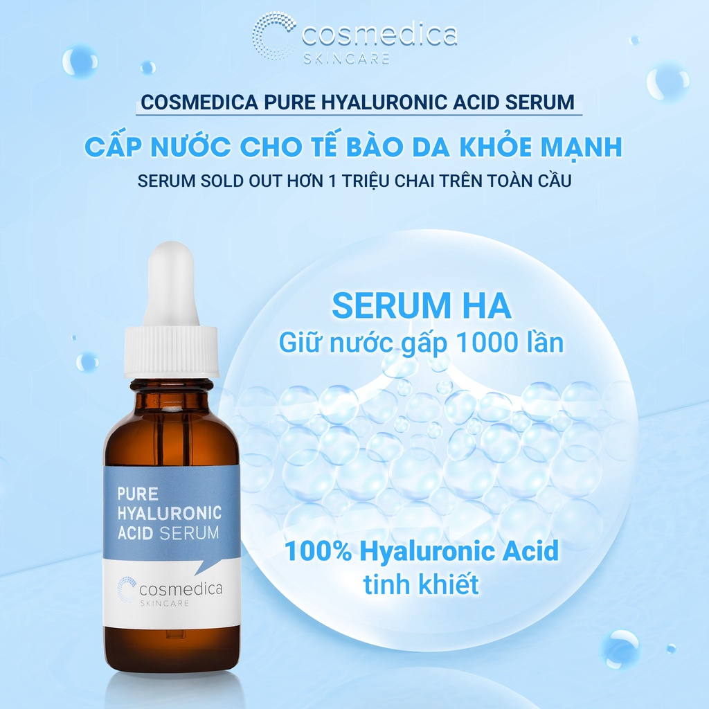 Tinh Chất Cấp Nước Cosmedica Pure Hyaluronic Acid Serum (30ml) Shopee Việt Nam