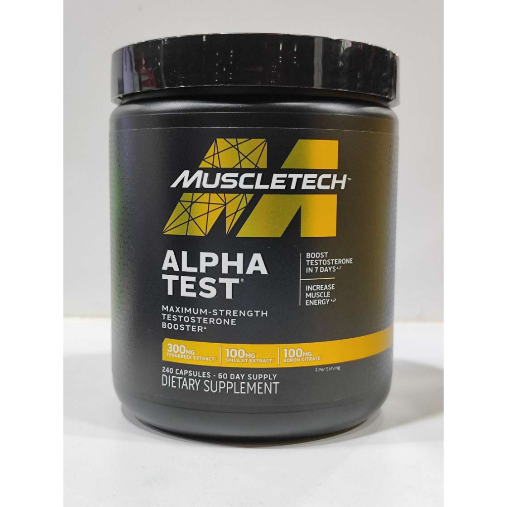 Tăng Testosterone Cực Mạnh - MuscleTech Pro Series Alpha Test [120 ...