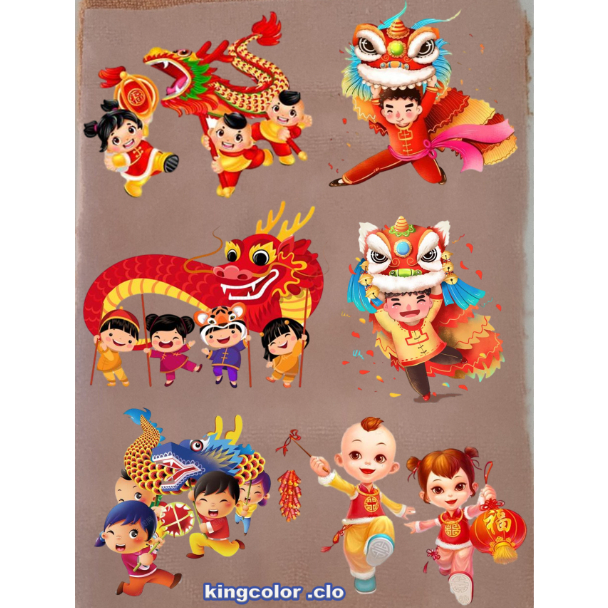 HÌNH ỦI ÉP NHIỆT-HÌNH ỦI ÁO-ICON ĐÓN TRUNG THU- MÚA LÂN SƯ RỒNG--IN ÁO ĐẸP MẦU SẮC ẤN TƯỢNG-ỦI TẠI NHÀ BẰNG BÀN ỦI
