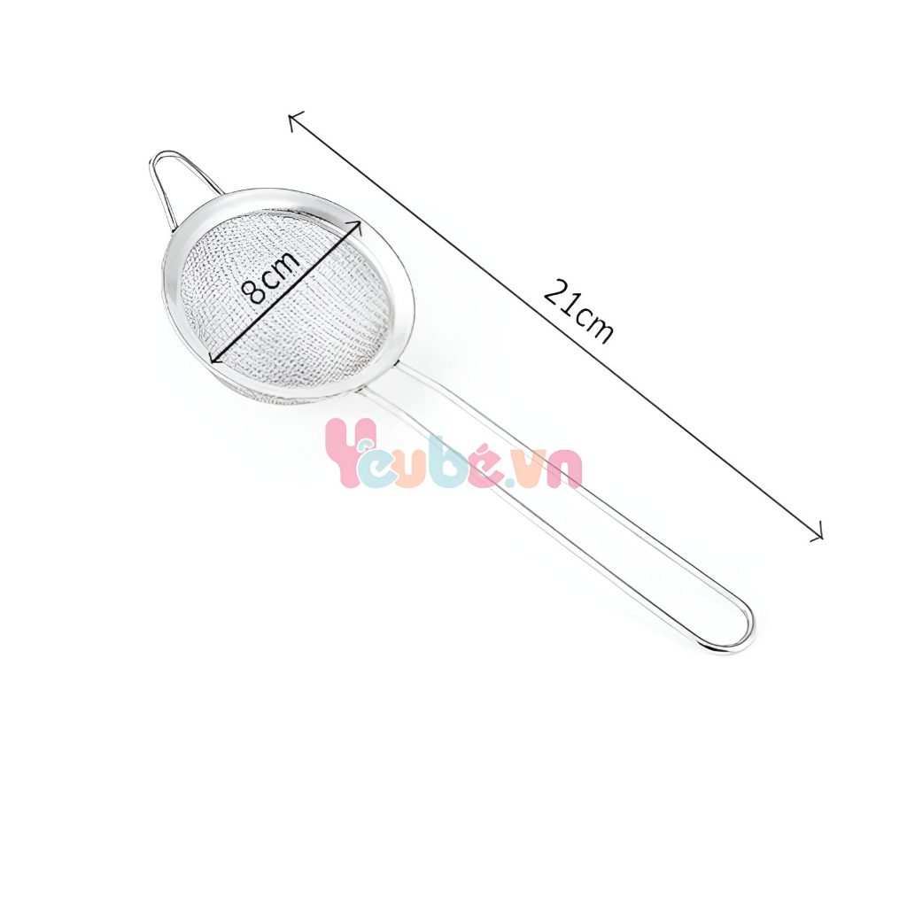 Rây Lọc Inox Cao Cấp YEUBEVN Chịu Nhiệt Cao Tay Cầm Chắc Chắn Lọc Rây ...