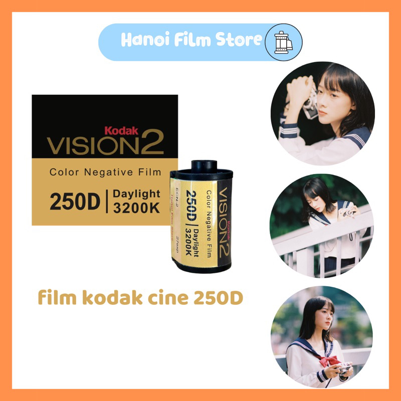 Hanoi Film Phim Cine Kodak Vision 2 250d Shopee Việt Nam