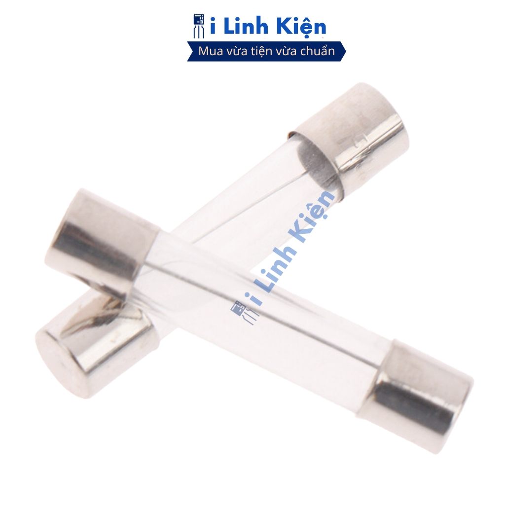 Cầu chì ống thủy tinh 6x30mm chính hãng ilinhkien