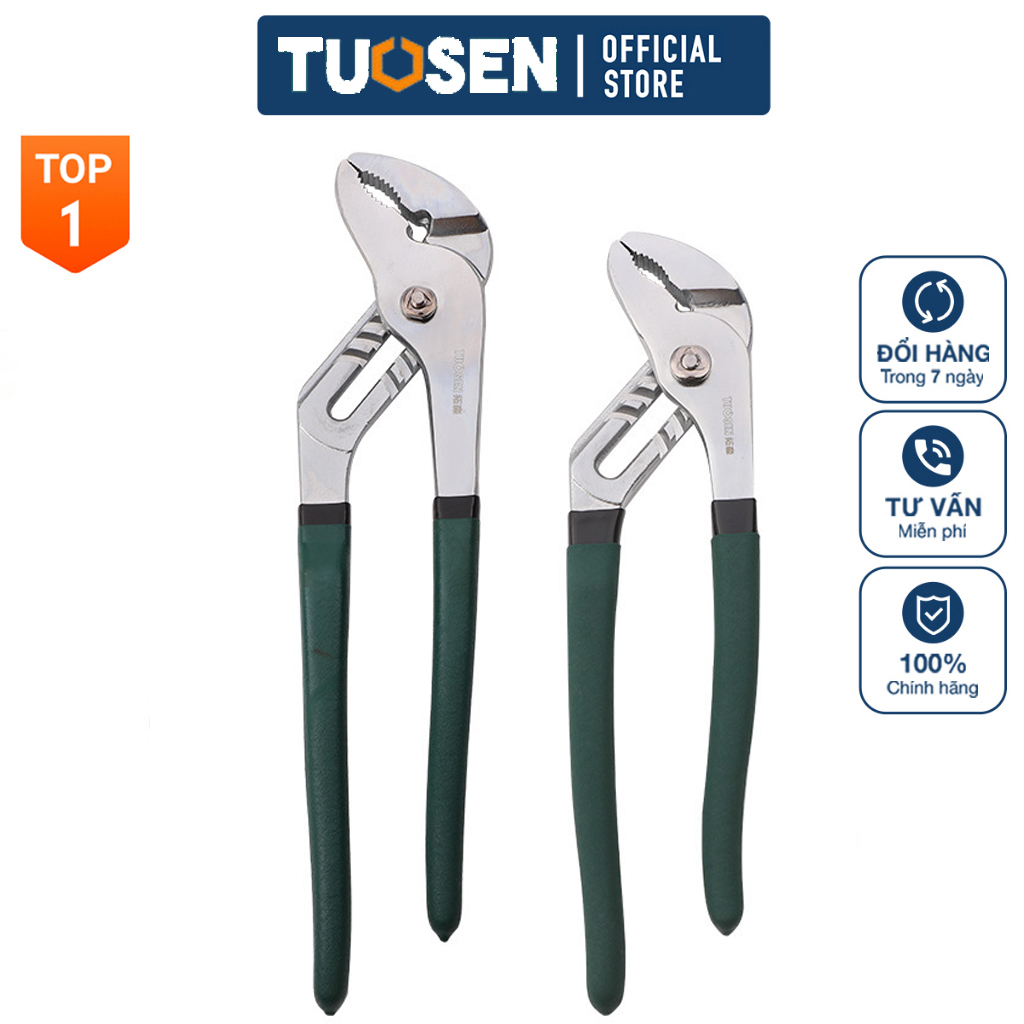 Kềm mỏ quạ chất liệu thép đúc nguyên khối đa năng 10inch, 12inch TUOSEN ...