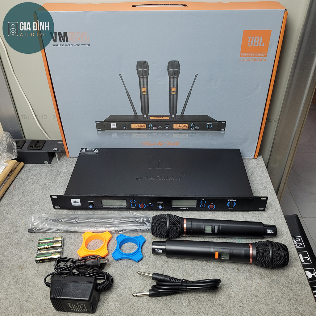 Micro không dây JBL VM500 Hàng nhập khẩu loại 1 Shopee Việt Nam
