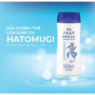 Combo 02 Sữa Dưỡng Thể Làm Sáng Da Reihaku Hatomugi Nhật Bản (250g)
