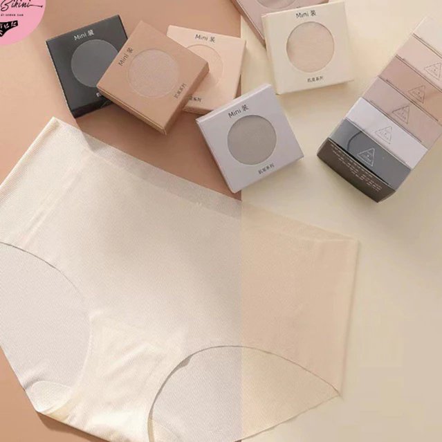 SET 4/5 QUẦN LÓT SU THẠCH MINI - Quần Lót Nữ Su Thạch Băng Lụa Kháng Khuẩn Siêu Tàng Hình MÃ MINI6