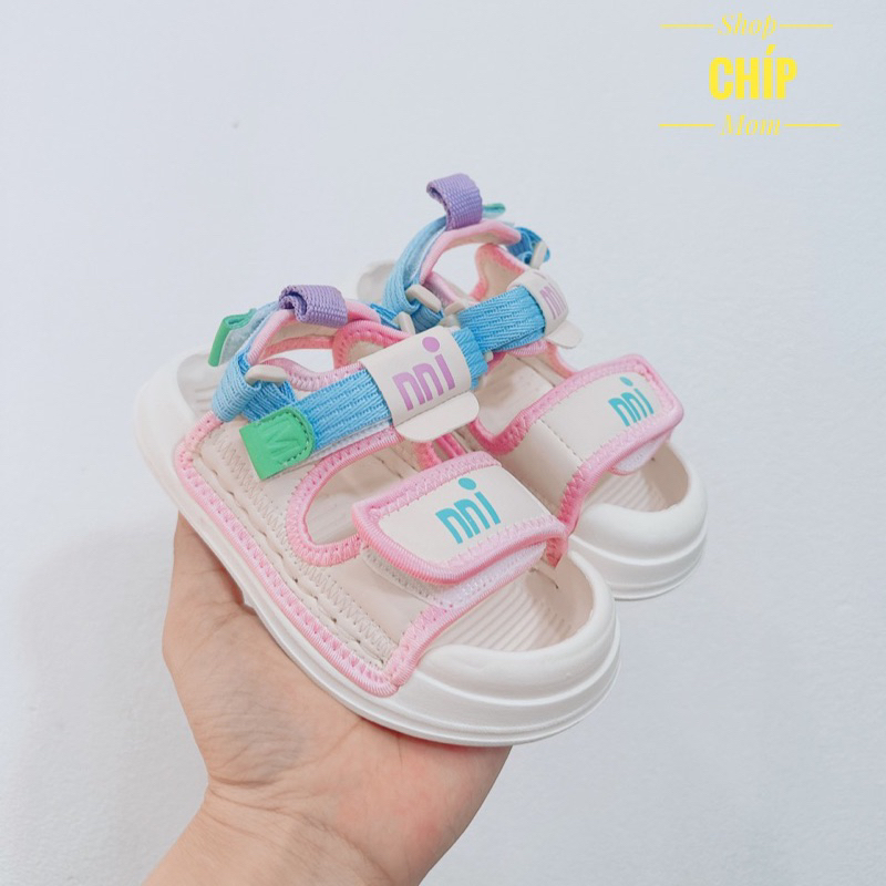 sandal bé trai dép quai hậu cho bé gái chống vấp khâu đế bền đep vải êm chân quai namgang tù chỉnh CV718 ( ảnh thật )