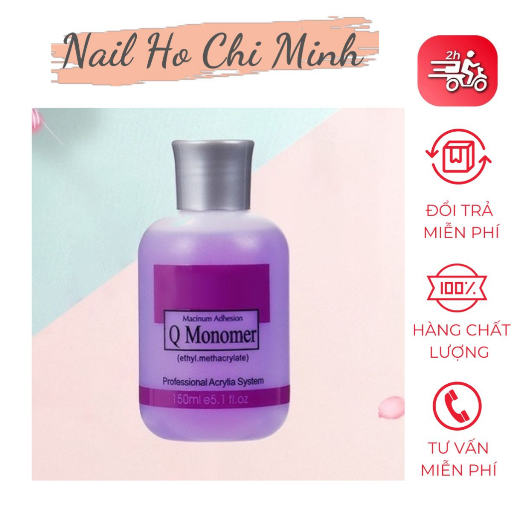 [HCM] Liquid Nhanh Khô Ezflow 150ml Chuyên Dụng Cho Đắp Bột Nail