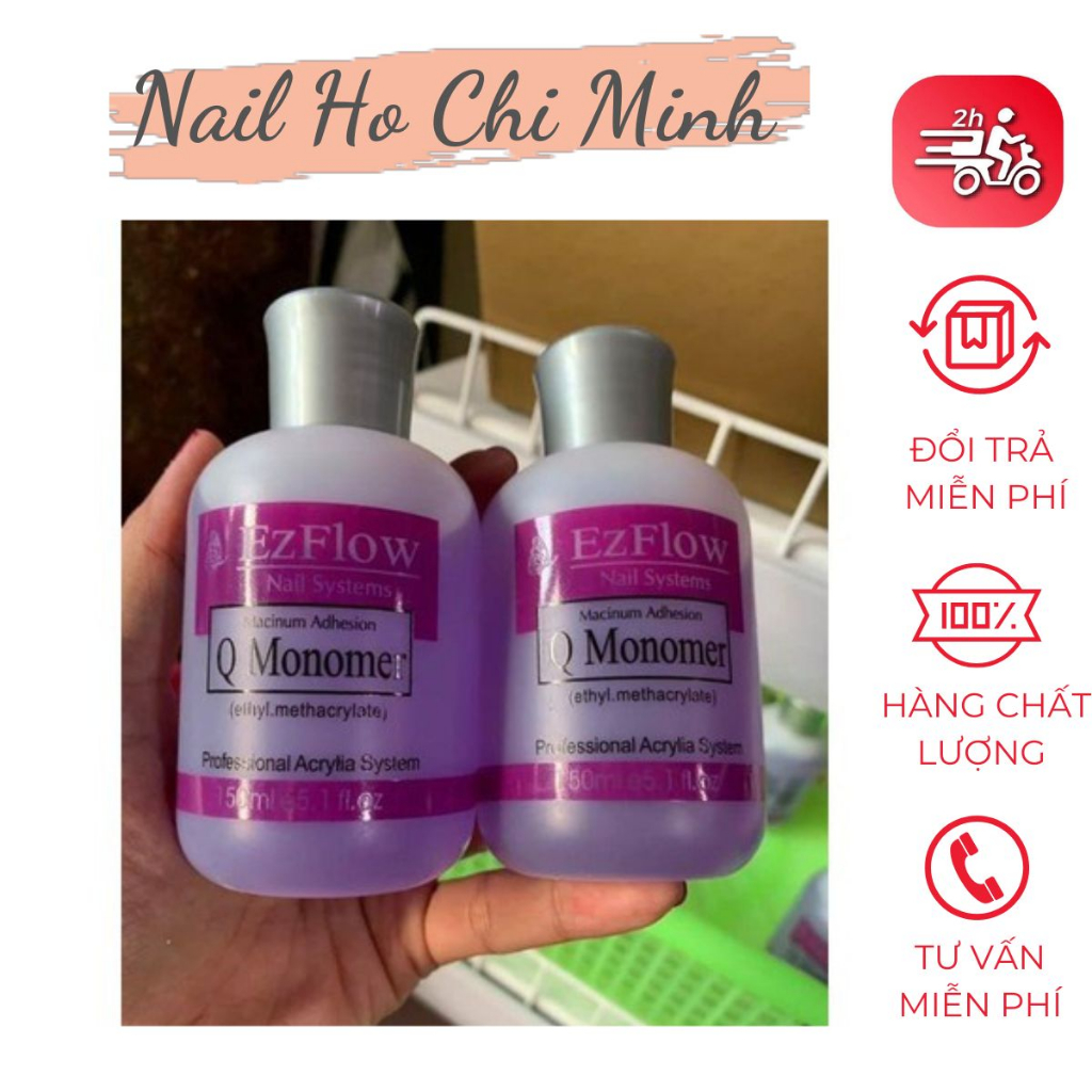[HCM] Liquid Nhanh Khô Ezflow 150ml Chuyên Dụng Cho Đắp Bột Nail