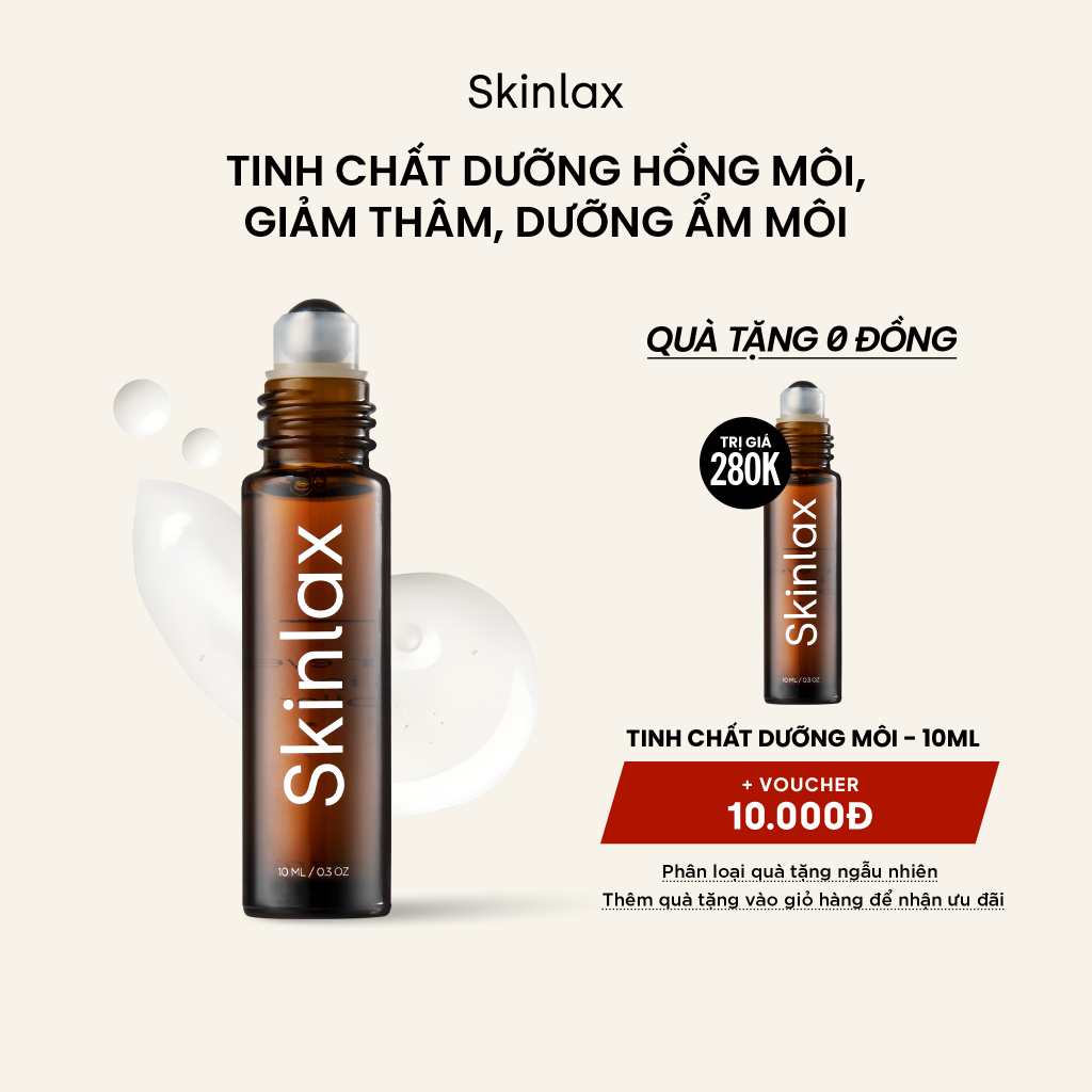 Tinh Chất Dưỡng Hồng Môi, Dưỡng Ẩm, Giúp Môi Sáng Màu SKINLAX ( 10ml ...