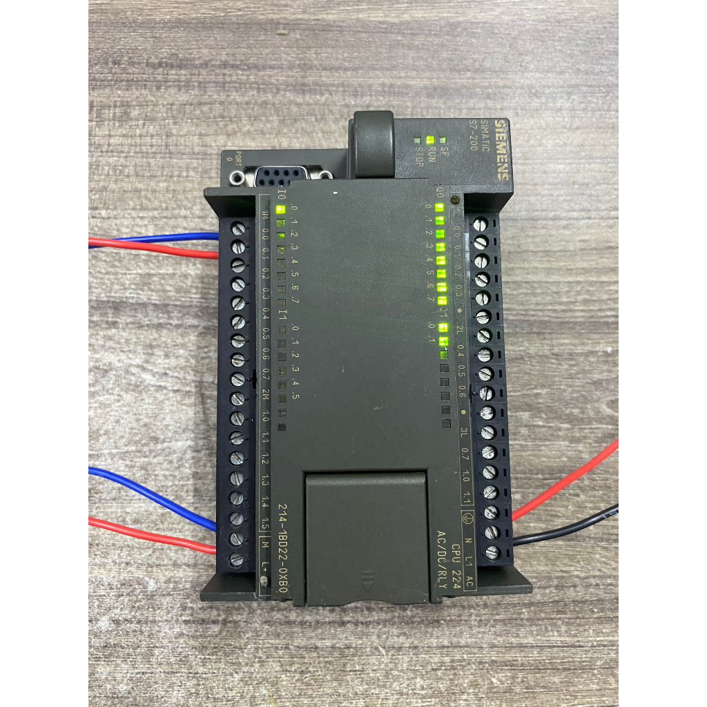 PLC SIEMENS S7200 CPU 224 USA AC/DC/RLY ngõ ra RELAY 24I/O tháo máy
