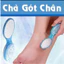 Bàn Chải Chà Gót Chân 2 Đầu - Đá Bọt Biển Mài Gót Chân, Tẩy Tế Bào da Chết giúp da chân mềm mịn