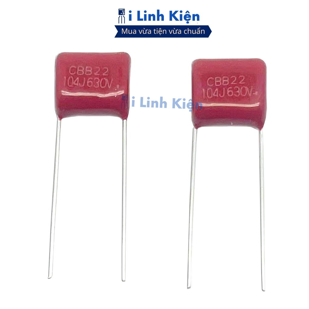 Tụ CBB, Tụ kẹo 104J 630V chất lượng cao ilinhkien.