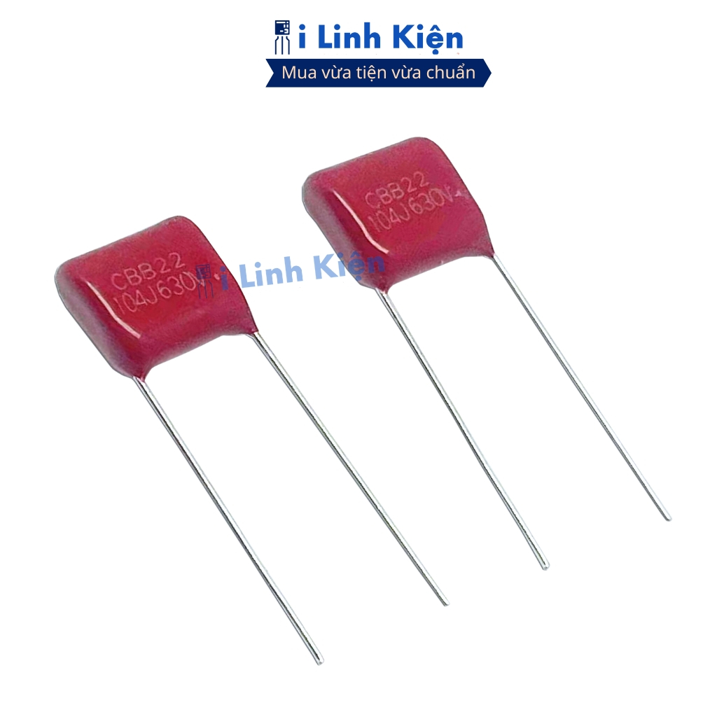 Tụ CBB, Tụ kẹo 104J 630V chất lượng cao ilinhkien.
