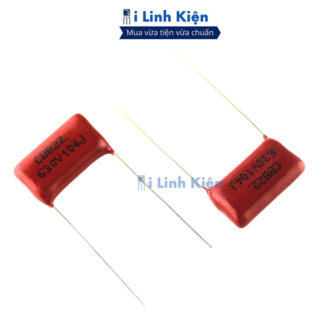 Tụ CBB, Tụ kẹo 104J 630V chất lượng cao ilinhkien.