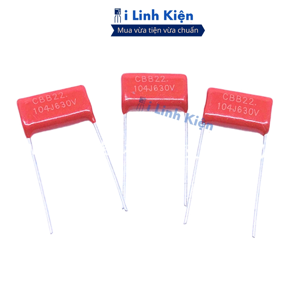Tụ CBB, Tụ kẹo 104J 630V chất lượng cao ilinhkien.