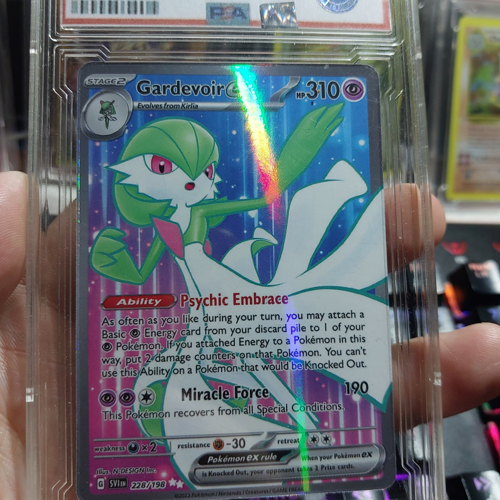 Gardevoir ex 228/198 in Portuguese Scarlet & Violet Pokémon TCG